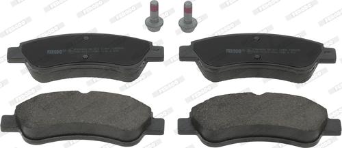 Ferodo FDB5025 - Brake Pad Set, disc brake autospares.lv