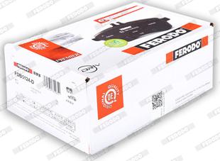 Ferodo FDB5124-D - Brake Pad Set, disc brake autospares.lv