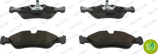 Ferodo FDB584 - Brake Pad Set, disc brake autospares.lv