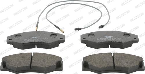 Ferodo FDB534 - Brake Pad Set, disc brake autospares.lv