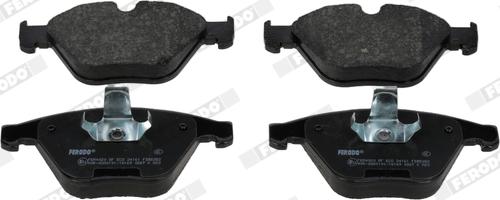 Ferodo FDB5352 - Brake Pad Set, disc brake autospares.lv