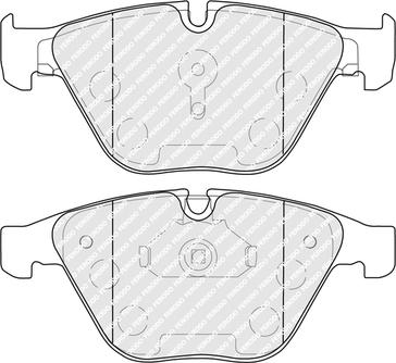 Ferodo FDB5352 - Brake Pad Set, disc brake autospares.lv