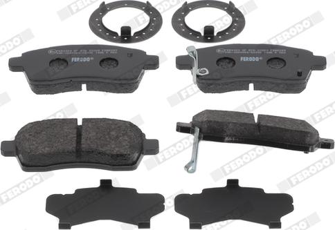 Ferodo FDB5289 - Brake Pad Set, disc brake autospares.lv