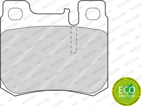 Ferodo FDB693 - Brake Pad Set, disc brake autospares.lv