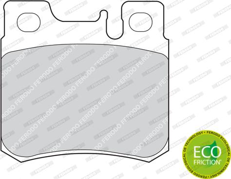 Ferodo FDB644 - Brake Pad Set, disc brake autospares.lv