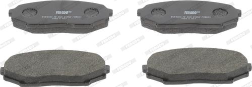 Ferodo FDB653 - Brake Pad Set, disc brake autospares.lv