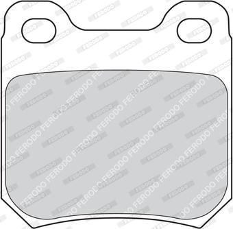 Ferodo FDB609 - Brake Pad Set, disc brake autospares.lv