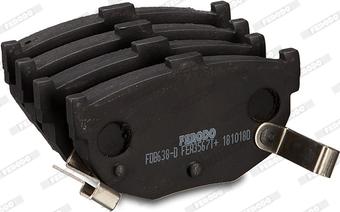 Ferodo FDB638-D - Brake Pad Set, disc brake autospares.lv