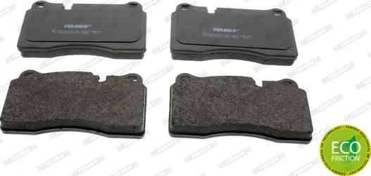 Ferodo FDB1996 - Brake Pad Set, disc brake autospares.lv