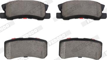 Ferodo FDB1992-S - Brake Pad Set, disc brake autospares.lv