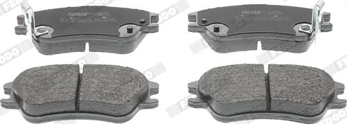 Ferodo FDB1950 - Brake Pad Set, disc brake autospares.lv