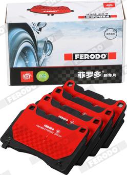 Ferodo FDB1968-S - Brake Pad Set, disc brake autospares.lv