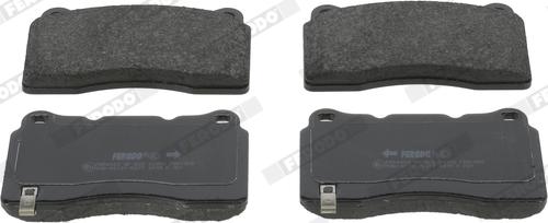 Ferodo FDB1968 - Brake Pad Set, disc brake autospares.lv