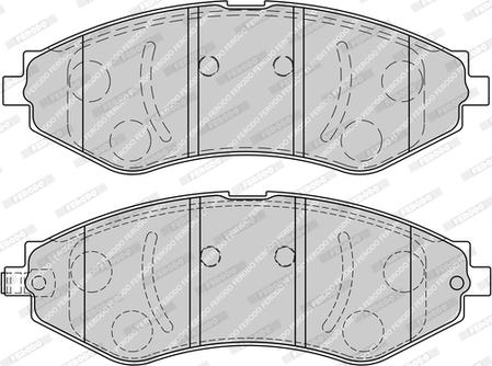 Ferodo FDB1905-D - Brake Pad Set, disc brake autospares.lv