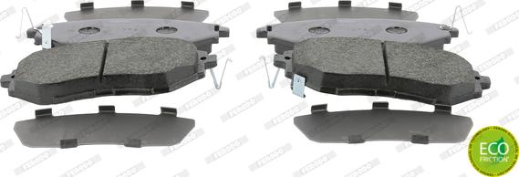 Ferodo FDB1984 - Brake Pad Set, disc brake autospares.lv