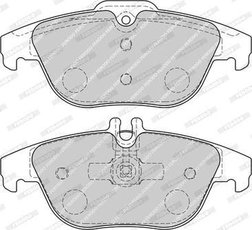 Ferodo FDB1980-D - Brake Pad Set, disc brake autospares.lv