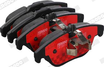 Ferodo FDB1980-S - Brake Pad Set, disc brake autospares.lv