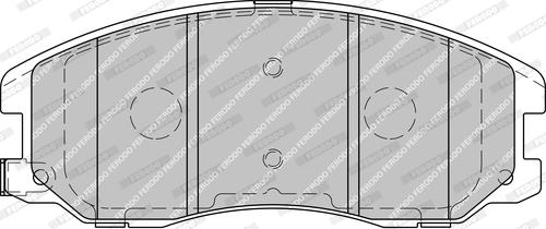 Ferodo FDB1934-D - Brake Pad Set, disc brake autospares.lv