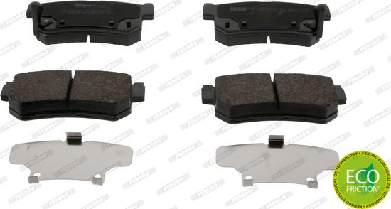 Ferodo FDB1937 - Brake Pad Set, disc brake autospares.lv