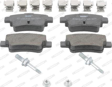 Ferodo FDB1922 - Brake Pad Set, disc brake autospares.lv