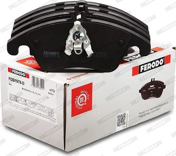 Ferodo FDB1979-D - Brake Pad Set, disc brake autospares.lv