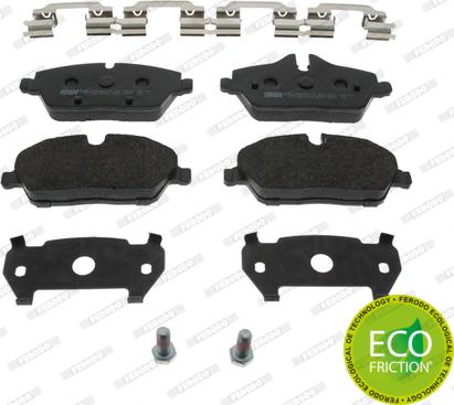 Ferodo FDB1974 - Brake Pad Set, disc brake autospares.lv