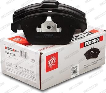 Ferodo FDB1972-D - Brake Pad Set, disc brake autospares.lv