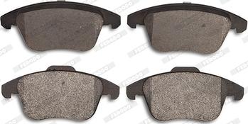 Ferodo FDB1972-D - Brake Pad Set, disc brake autospares.lv