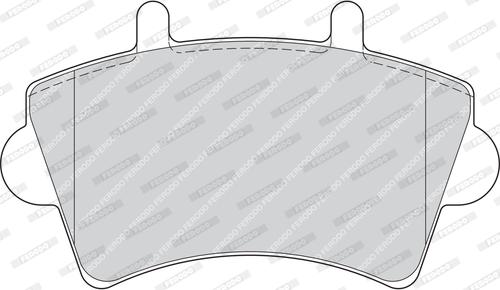 Ferodo FDB1452 - Brake Pad Set, disc brake autospares.lv