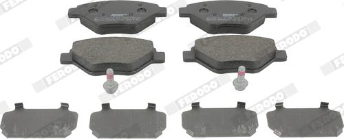 Ferodo FDB1409 - Brake Pad Set, disc brake autospares.lv