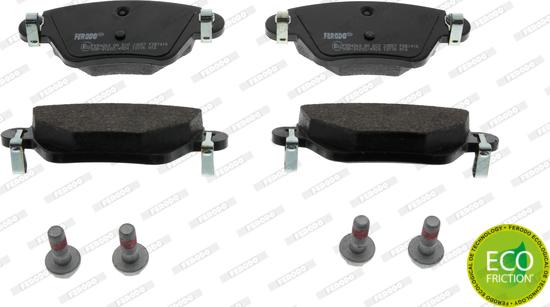 Ferodo FDB1416 - Brake Pad Set, disc brake autospares.lv