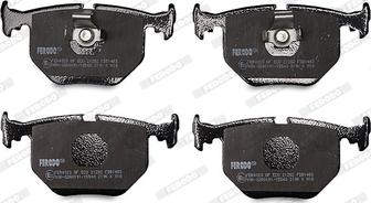 Ferodo FDB1483 - Brake Pad Set, disc brake autospares.lv