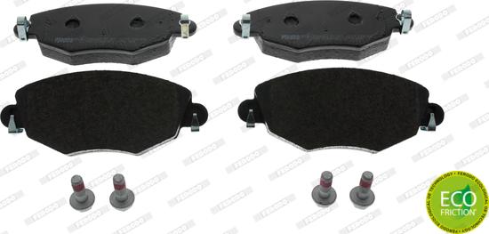 Ferodo FDB1425 - Brake Pad Set, disc brake autospares.lv