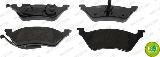 Ferodo FDB1475 - Brake Pad Set, disc brake autospares.lv