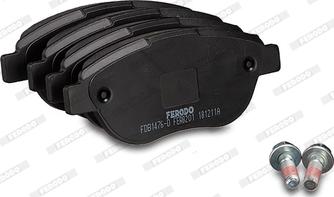 Ferodo FDB1476-D - Brake Pad Set, disc brake autospares.lv