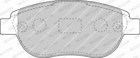 Ferodo FDB1476-OES - Brake Pad Set, disc brake autospares.lv