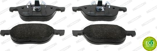 Ferodo FDB1594 - Brake Pad Set, disc brake autospares.lv