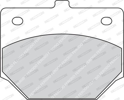 Ferodo FDB159 - Brake Pad Set, disc brake autospares.lv