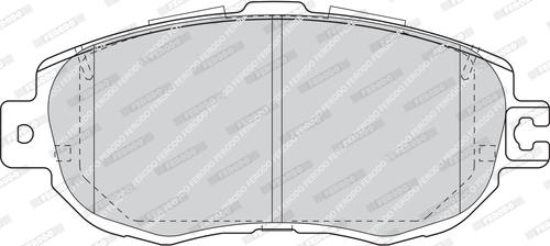 Ferodo FDB1558 - Brake Pad Set, disc brake autospares.lv