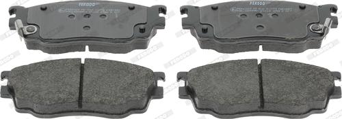 Ferodo FDB1557 - Brake Pad Set, disc brake autospares.lv