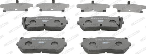 Ferodo FDB1569 - Brake Pad Set, disc brake autospares.lv