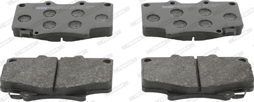 Ferodo FDB1502 - Brake Pad Set, disc brake autospares.lv