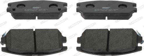 Ferodo FDB1507 - Brake Pad Set, disc brake autospares.lv