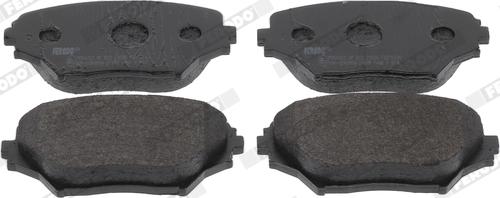 Ferodo FDB1514W - Brake Pad Set, disc brake autospares.lv