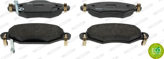 Ferodo FDB1513 - Brake Pad Set, disc brake autospares.lv