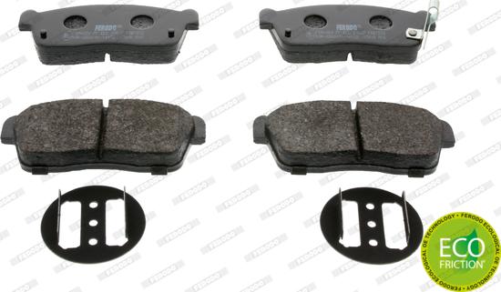 Ferodo FDB1532 - Brake Pad Set, disc brake autospares.lv