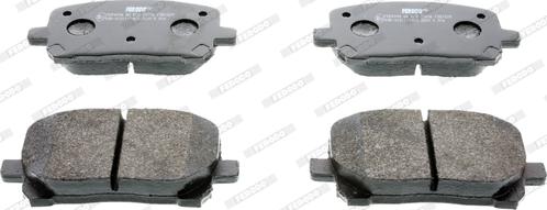 Ferodo FDB1529 - Brake Pad Set, disc brake autospares.lv