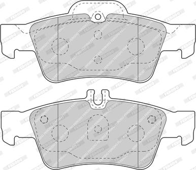 Ferodo FDB1526-D - Brake Pad Set, disc brake autospares.lv