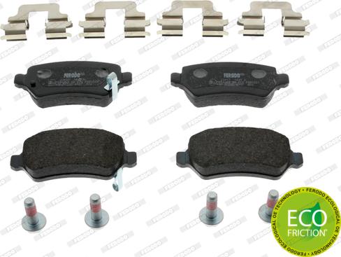 Ferodo FDB1521 - Brake Pad Set, disc brake autospares.lv