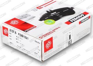 Ferodo FDB1521 - Brake Pad Set, disc brake autospares.lv